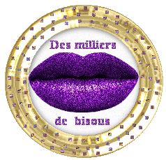 Gif animé des milliers de bisous 